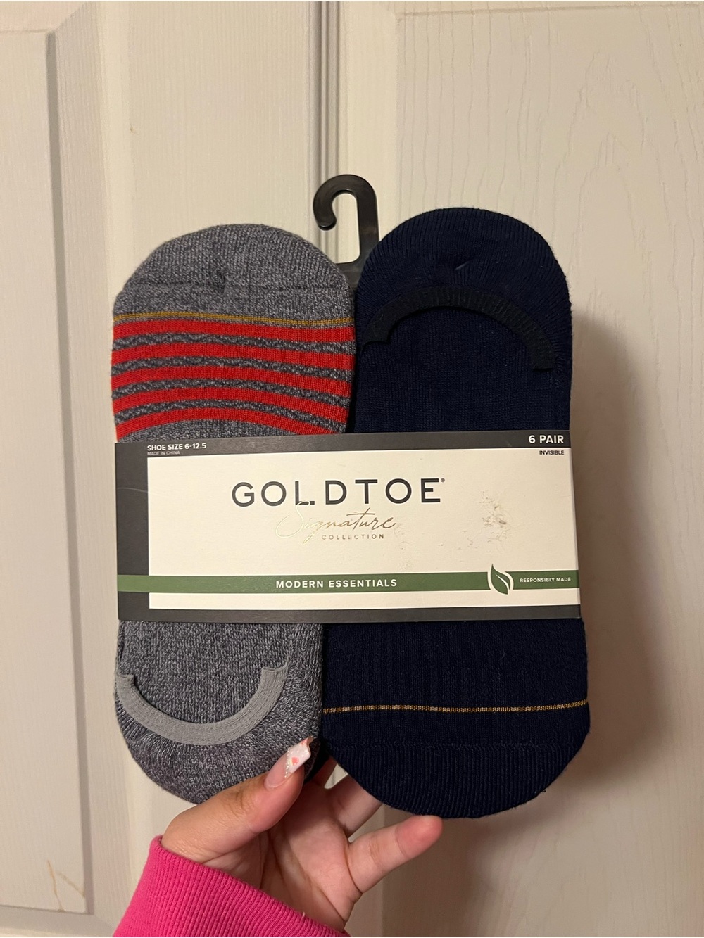 Gold Toe Men’s No-Show Socks 6 pack